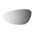 2826 Driver Side Mirror Glass, Non-Heated, No Blind Spot Feature No Auto-Dim
