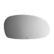 2871 Driver Side Mirror Glass, Non-Heated, No Auto-Dim