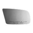 3197 Passenger Side Mirror Glass, Non-Heated, No Blind Spot Feature No Auto-Dim