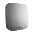 3245 Passenger Side Mirror Glass, Non-Heated, No Auto-Dim
