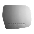 3290 Passenger Side Mirror Glass, Non-Heated, No Auto-Dim