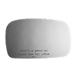 3547 Passenger Side Mirror Glass, Non-Heated, No Auto-Dim