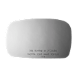 3547 Passenger Side Mirror Glass, Non-Heated, No Auto-Dim