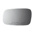 1999 Subaru Impreza - Mirror Glass Passenger Side, 6-15/16 (in) Diagonal; Size- 3-3/4 (in) x 6-9/16 (in), Non-Heated, No Auto-Dim