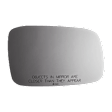 3629 Passenger Side Mirror Glass, Non-Heated, No Auto-Dim