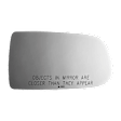 3680 Passenger Side Mirror Glass, Non-Heated, No Auto-Dim