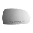 3714 Passenger Side Mirror Glass, Non-Heated, No Blind Spot Feature No Auto-Dim