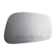 3749 Passenger Side Mirror Glass, Non-Heated, No Auto-Dim