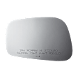 3749 Passenger Side Mirror Glass, Non-Heated, No Auto-Dim