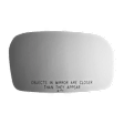 3756 Passenger Side Mirror Glass, Non-Heated, No Auto-Dim