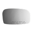 3757 Passenger Side Mirror Glass, Non-Heated, No Auto-Dim