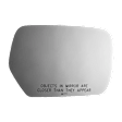 3771 Passenger Side Mirror Glass, Non-Heated, No Auto-Dim