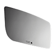 3937 Driver Side, Upper Mirror Glass, Non-Heated, No Auto-Dim