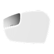 3990 Driver Side, Upper Mirror Glass, Non-Heated, No Auto-Dim