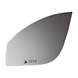 3994 Driver Side, Upper Mirror Glass, Non-Heated, No Blind Spot Feature No Auto-Dim