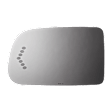 4001HS Driver Side Mirror Glass, Heated, No Blind Spot Feature No Auto-Dim