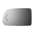 4001HS Driver Side Mirror Glass, Heated, No Blind Spot Feature No Auto-Dim