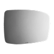4078 Driver Side Mirror Glass, Non-Heated, No Auto-Dim