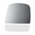 4214 Driver Side, Upper Mirror Glass, Non-Heated, No Auto-Dim