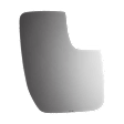 4378 Driver Side, Lower Mirror Glass, Non-Heated, No Blind Spot Feature No Auto-Dim, Backing Plate Not Included