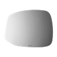 4436 Driver Side Mirror Glass, Non-Heated, No Auto-Dim