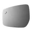 2022 Nissan Versa - Mirror Glass Driver Side, Blind Spot Indicator; Fits over existing mirror; Mirror only. Use existing LED; Fits heated or non-heated OE mirror; Non-heated mirror, Non-Heated, With Blind Spot Glass, No Auto-Dim