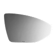 4829 Driver Side Mirror Glass, Non-Heated, No Auto-Dim