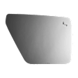 2023 Ford F-150 - Mirror Glass Driver Side, Non-Heated, With Blind Spot Glass, No Signal Light, No Auto-Dim, Backing Plate Not Included