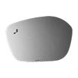 4848B Driver Side Mirror Glass, Non-Heated, With Blind Spot Glass No Auto-Dimming