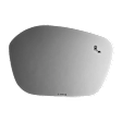 4848B Driver Side Mirror Glass, Non-Heated, With Blind Spot Glass No Auto-Dimming