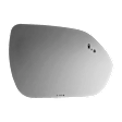 4849B Driver Side Mirror Glass, Non-Heated, With Blind Spot Glass No Auto-Dim