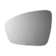 4866H Driver Side Mirror Glass, Heated, No Auto-Dim