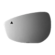 2019 Mazda 3 - Mirror Glass Driver Side, Auto-Dimming; Blind Spot Indicator; Fits over existing mirror; Mirror only. Use existing LED; Fits heated OE mirror only; Non-heated mirror, Non-Heated, With Blind Spot Glass, No Signal Light, No Auto-Dim