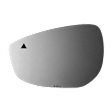 2019 Mazda 3 - Mirror Glass Driver Side, Auto-Dimming; Blind Spot Indicator; Fits over existing mirror; Mirror only. Use existing LED; Fits heated OE mirror only; Non-heated mirror, Non-Heated, With Blind Spot Glass, No Signal Light, No Auto-Dim