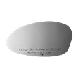 5114 Passenger Side Mirror Glass, Non-Heated, No Blind Spot Feature No Auto-Dim, Backing Plate Not Included