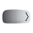 5168S Passenger Side Mirror Glass, Non-Heated, No Blind Spot Feature No Auto-Dim, Backing Plate Not Included