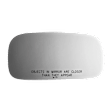 5169 Passenger Side Mirror Glass, Non-Heated, No Auto-Dim