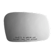 5174 Passenger Side Mirror Glass, Non-Heated, No Auto-Dim