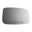 5175 Passenger Side Mirror Glass, Non-Heated, No Auto-Dim