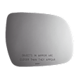 5209 Passenger Side Mirror Glass, Non-Heated, No Auto-Dim