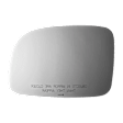 5254 Passenger Side Mirror Glass, Non-Heated, No Auto-Dim