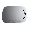 2005 Toyota Avalon - Mirror Glass Passenger Side, Turn Signal Indicator; Fits over existing mirror; Mirror is not auto-dimming; Mirror only. Use existing LED; Fits auto-dimming OE mirror only, Non-Heated, In-glass Signal Light, No Auto-Dim