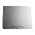 2013 Ford F-150 - Mirror Glass Passenger Side, Upper, 9-13/16 (in) Diagonal; Heated; Size- 6-1/8 (in) x 7-15/16 (in), Heated, No Auto-Dim