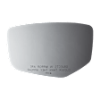 5338 Passenger Side Mirror Glass, Non-Heated, No Auto-Dim