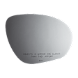 5378 Passenger Side Mirror Glass, Non-Heated, No Auto-Dim