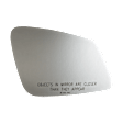 5406HRSG Passenger Side Mirror Glass, Heated, No Auto-Dim, Backing Plate Included