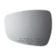 2011 Hyundai Elantra - Mirror Glass Passenger Side, Fits heated or non-heated OE mirror7 (in) Diagonal; Size- 4-13/16 (in) x 6-7/8 (in), Non-Heated, No Auto-Dim