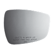 2011 Hyundai Elantra - Mirror Glass Passenger Side, Fits heated or non-heated OE mirror7 (in) Diagonal; Size- 4-13/16 (in) x 6-7/8 (in), Non-Heated, No Auto-Dim