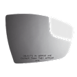 5488 Passenger Side, Lower Mirror Glass, Non-Heated, No Blind Spot Feature No Auto-Dim