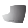 5488 Passenger Side, Lower Mirror Glass, Non-Heated, No Blind Spot Feature No Auto-Dim